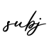 单词subj书写