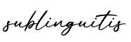 单词sublinguitis书写