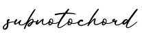 单词subnotochord书写