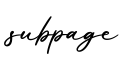 单词subpage书写