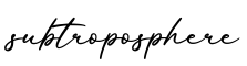 单词subtroposphere书写