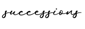 单词successions书写