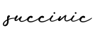 单词succinic书写