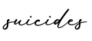 单词suicides书写