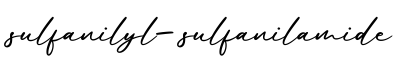 单词sulfanilyl-sulfanilamide书写
