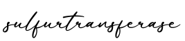 单词sulfurtransferase书写