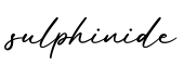 单词sulphinide书写
