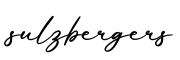 单词sulzbergers书写