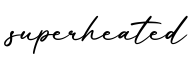 单词superheated书写