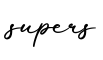 单词supers书写
