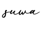 单词suwa书写