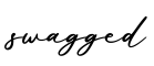单词swagged书写