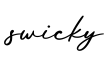 单词swicky书写