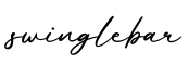 单词swinglebar书写