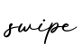单词swipe书写