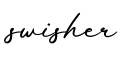 单词swisher书写