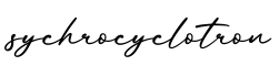 单词sychrocyclotron书写