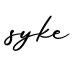 单词syke书写