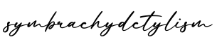 单词symbrachydctylism书写