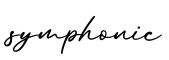 单词symphonic书写