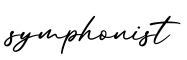 单词symphonist书写