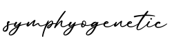 单词symphyogenetic书写