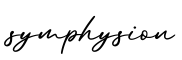 单词symphysion书写