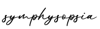单词symphysopsia书写