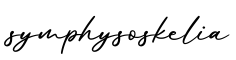 单词symphysoskelia书写