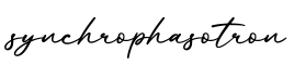 单词synchrophasotron书写