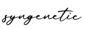 单词syngenetic书写