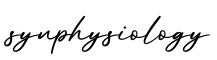 单词synphysiology书写