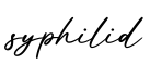 单词syphilid书写