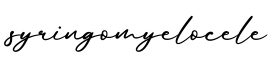 单词syringomyelocele书写