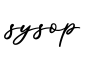 单词sysop书写