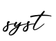 单词syst书写