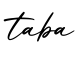 单词taba书写