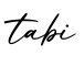 单词tabi书写