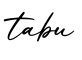 单词tabu书写