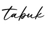 单词tabuk书写
