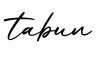 单词tabun书写