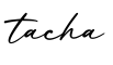 单词tacha书写