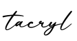单词tacryl书写