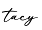 单词tacy书写