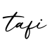 单词tafi书写