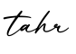 单词tahr书写