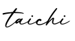 单词taichi书写