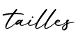 单词tailles书写