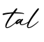 单词tal书写