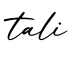 单词tali书写
